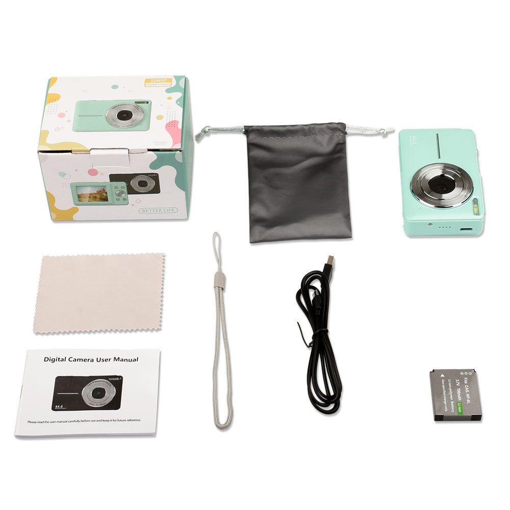 Children's HD Mini Digital Camera - Entry-Level Gift for Boys and Girls, Perfect for Christmas and Birthdays