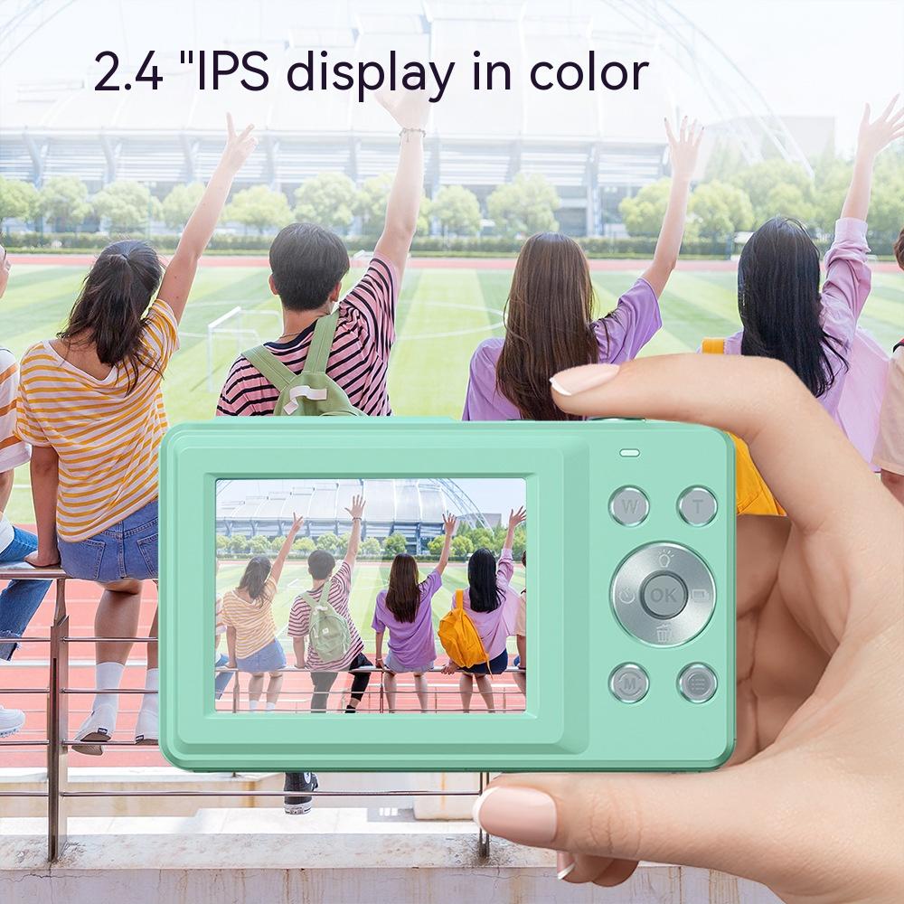 Children's HD Mini Digital Camera - Entry-Level Gift for Boys and Girls, Perfect for Christmas and Birthdays