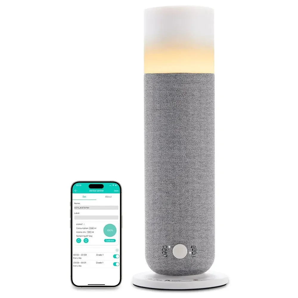 120ML Tower Scent Diffuser Machine Bluetooth Control Fragrance Diffuser Electric Smell for Home Hotel Collection Diffuser