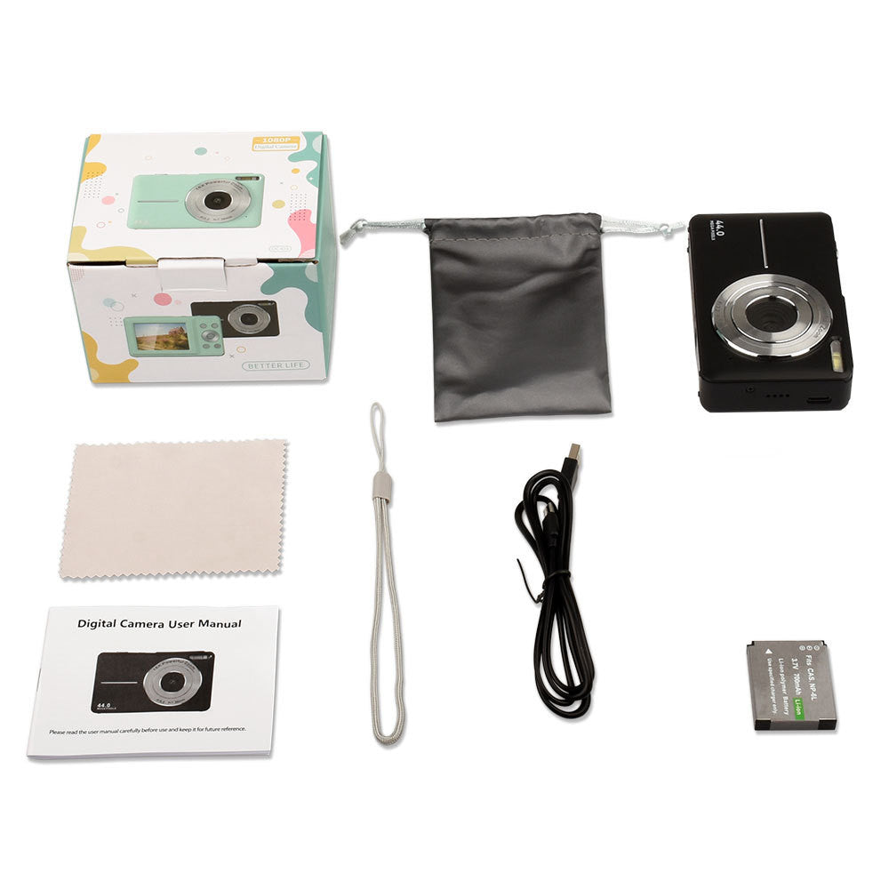 Children's HD Mini Digital Camera - Entry-Level Gift for Boys and Girls, Perfect for Christmas and Birthdays